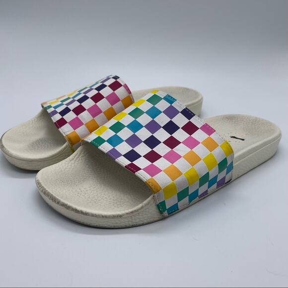 Vans, Slides sandals, Size Womens 11. In good used condition! - Picture 1 of 8